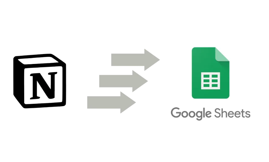 Backup Notion databases in Google Sheets.