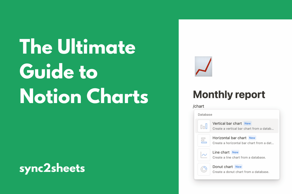 The Ultimate Guide to Notion Charts