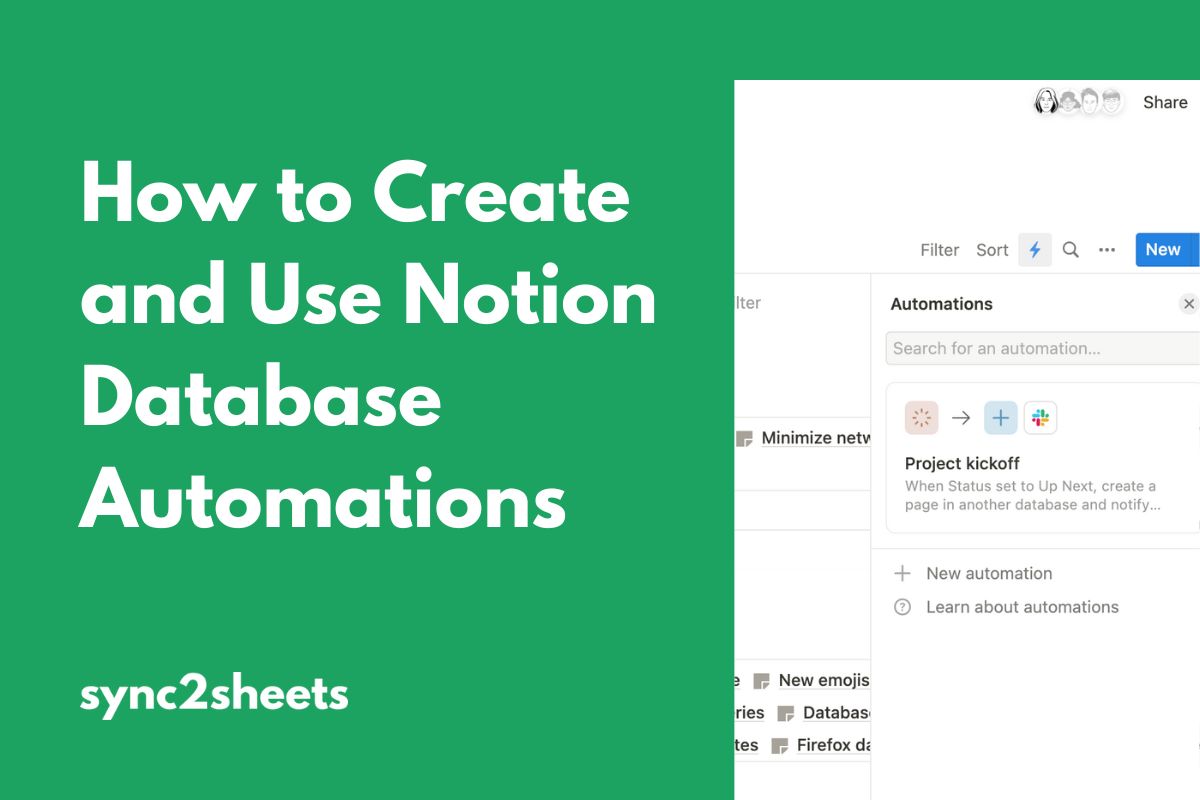 How to Create and Use Notion Database Automations