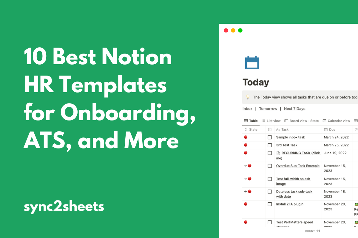 10 Best Notion HR Templates for Onboarding, ATS, and More